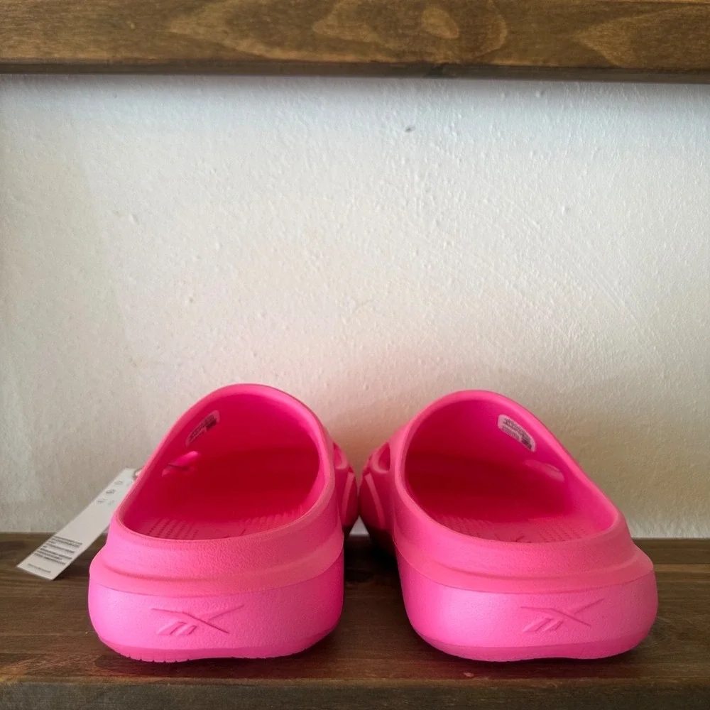 NWT Reebok DMX Recovery Mule Paradise Pink Clog Slides Unisex M8‎ W9 New